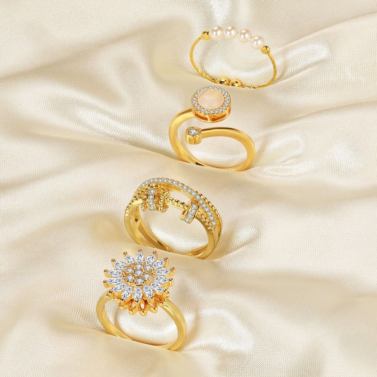 Timeless Four Ring Set