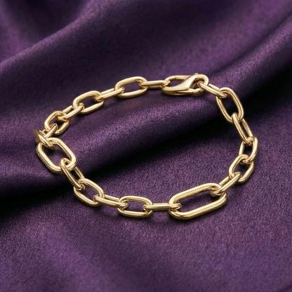 double link chain bracelet