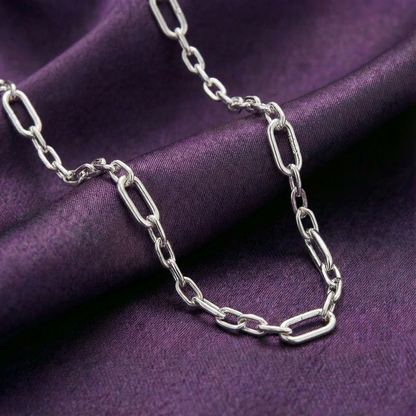five link chain necklace