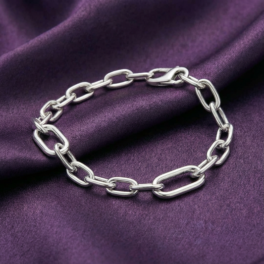 double link chain bracelet