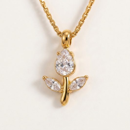 Everlasting Tulip Necklace