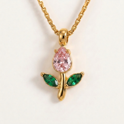 Everlasting Tulip Necklace